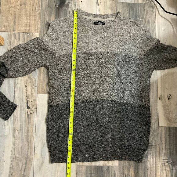 London Fog men’s multicolor gray crewneck sweater size large - Picture 7 of 7